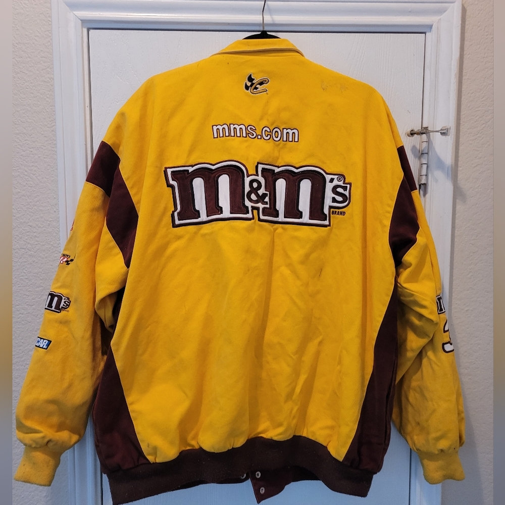 Chase Authentics Drivers Line M&M's Nascar Jacket sz XL - Picture 9 of 12